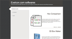 Desktop Screenshot of exeicon.com